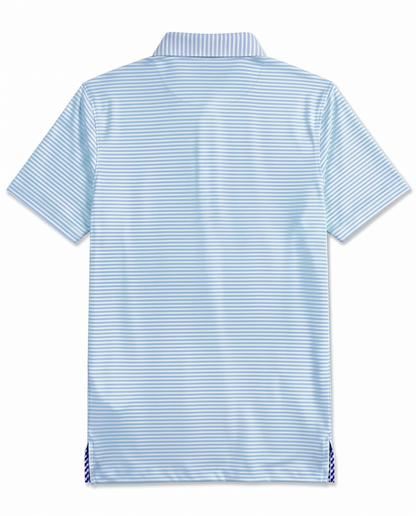 Albatross Polo Bell/Seaglass Feeder Stripe back