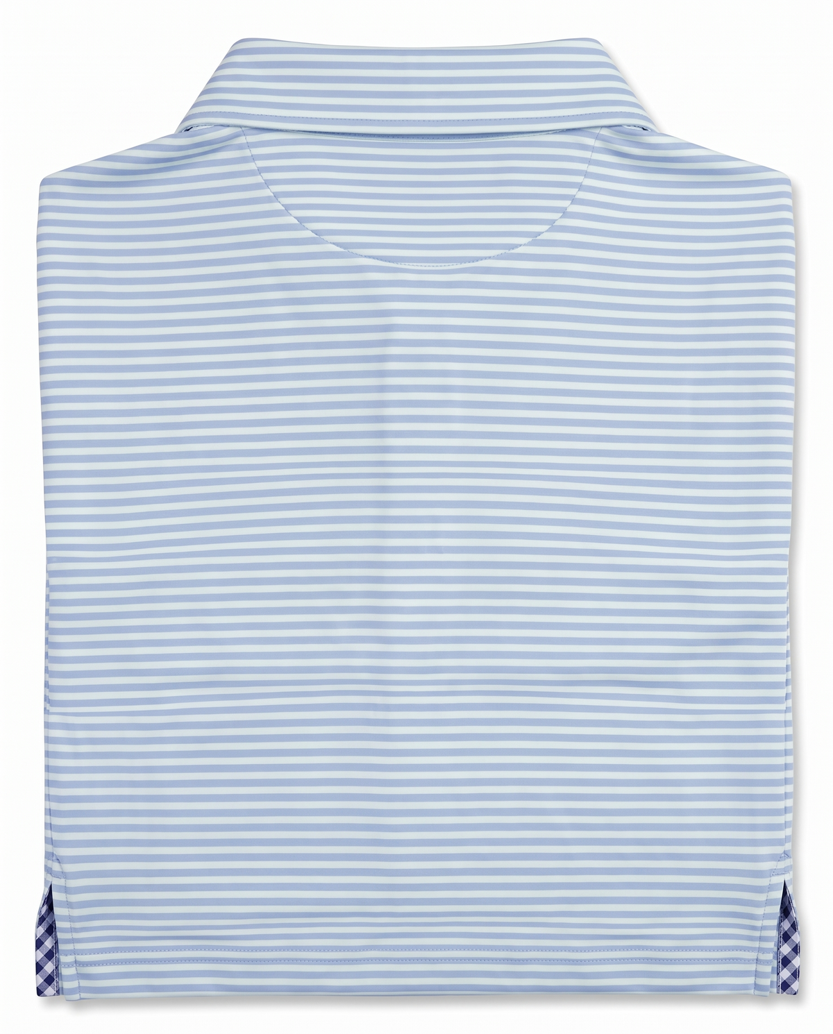 Albatross Polo Feeder Stripe - Bell/Seaglass - Back