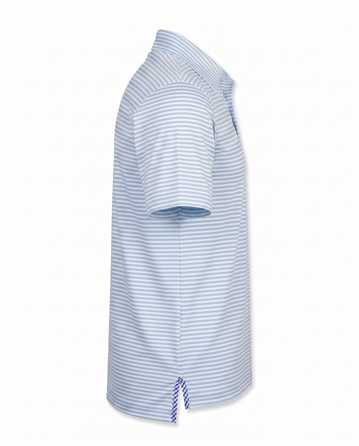 Albatross Polo Feeder Stripe - Bell/Seaglass - Side