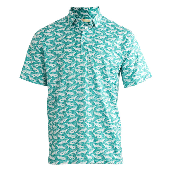 Albatross Polo - Crocs N Gators Lagoon