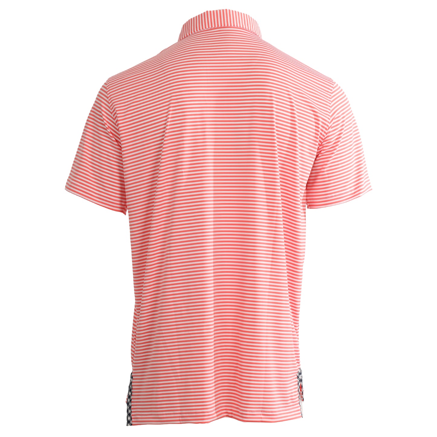 Albatross Polo Coral / White Stripe