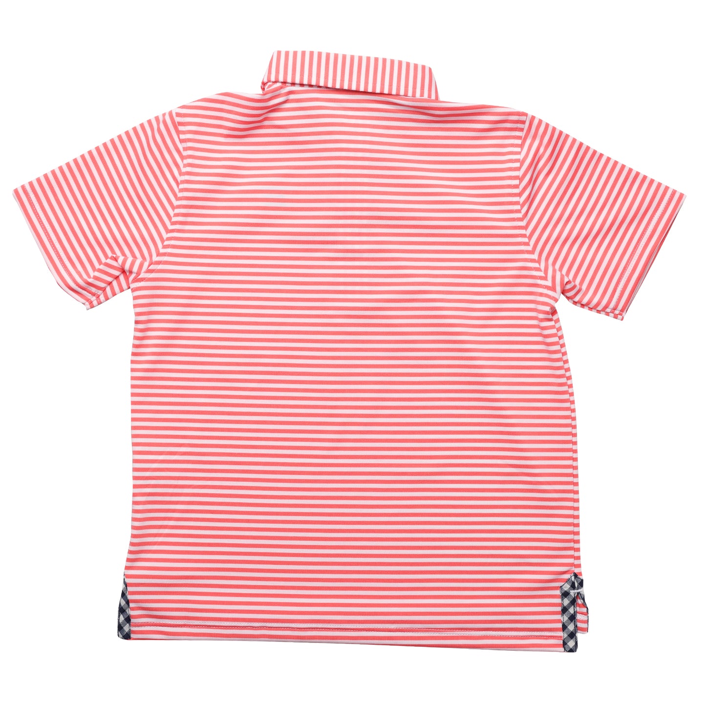 Youth Albatross Polo - Coral / White Stripe