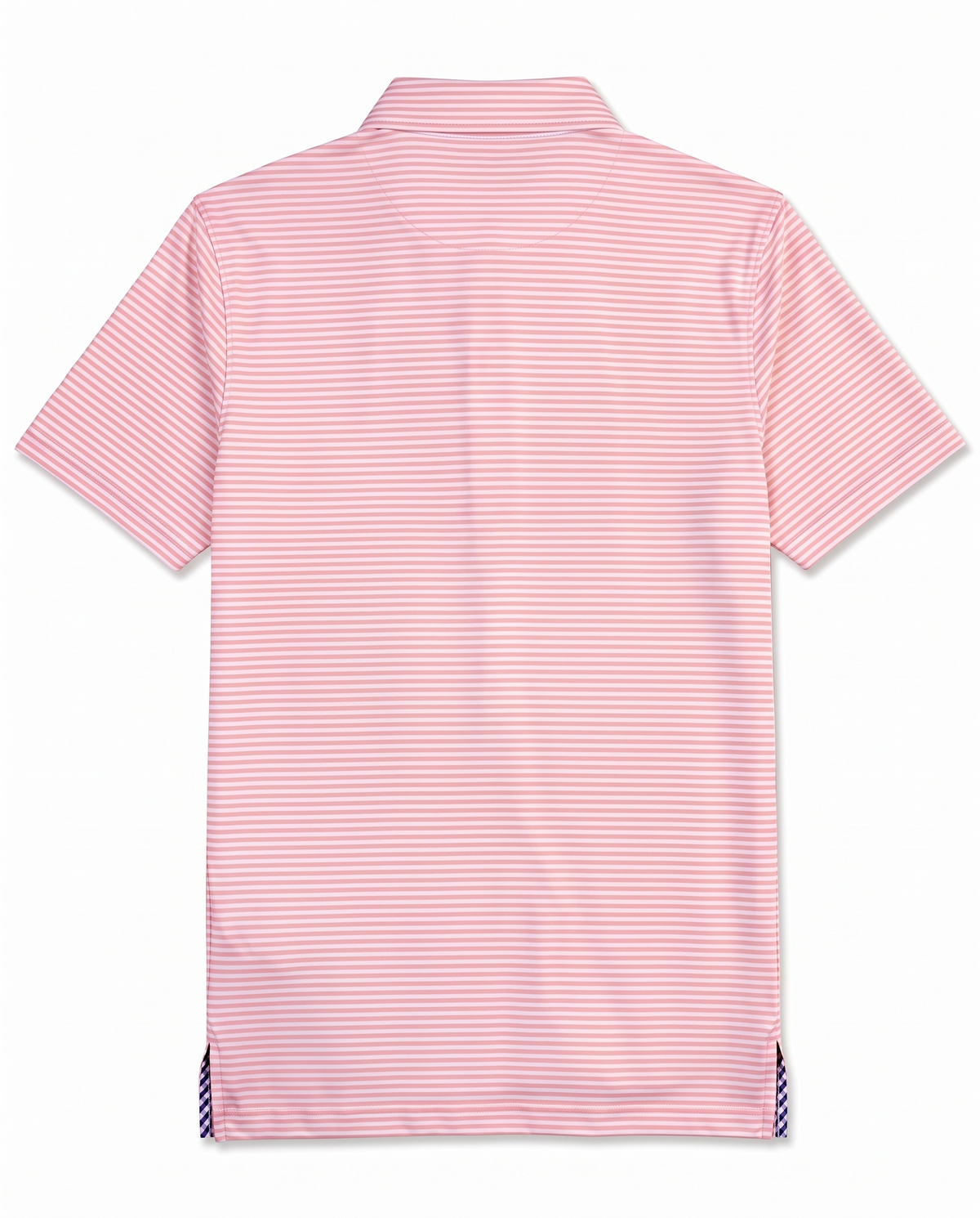 Albatross Polo Feeder Stripe - Blush/White - Back