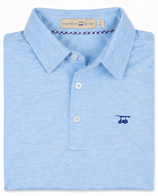Albatross Polo Heather Bell folded