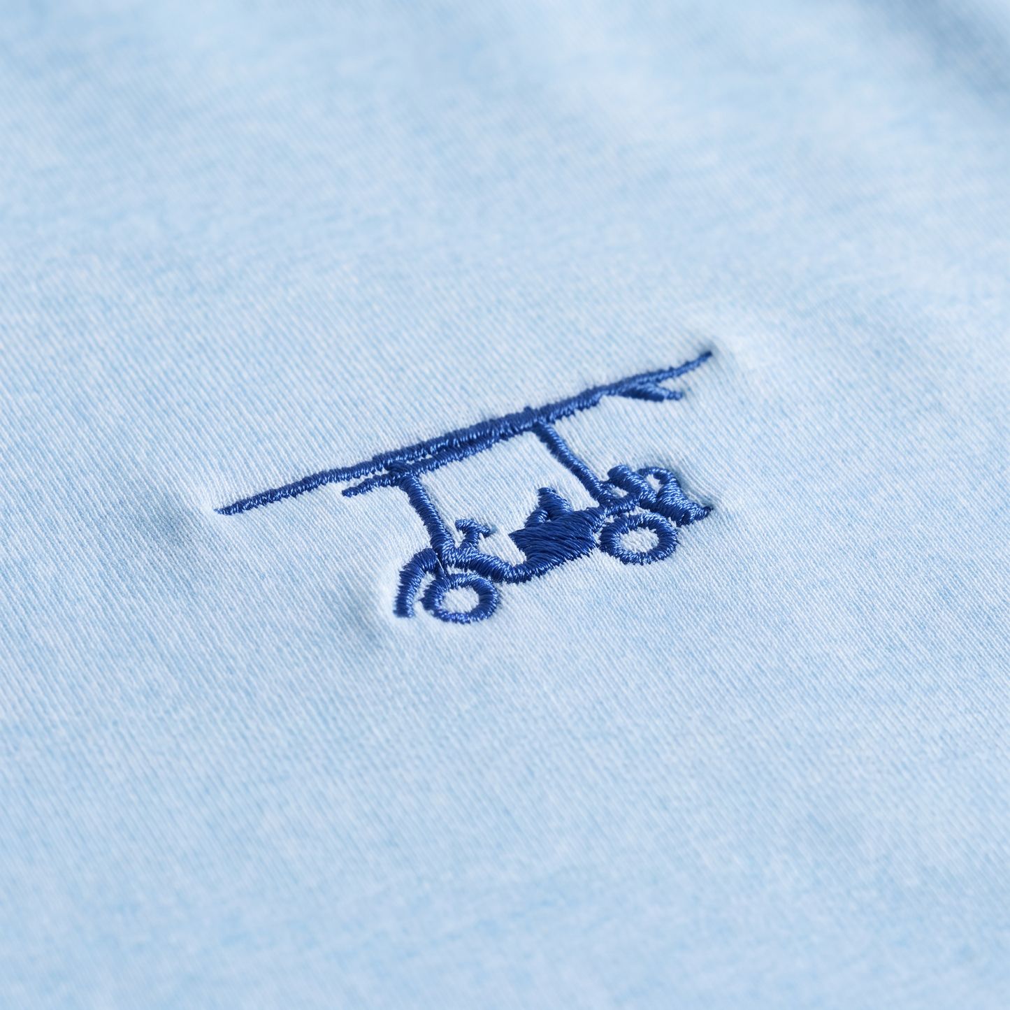 Albatross Polo Heather Bell logo detail