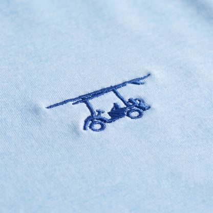 Albatross Polo Heather Bell logo detail