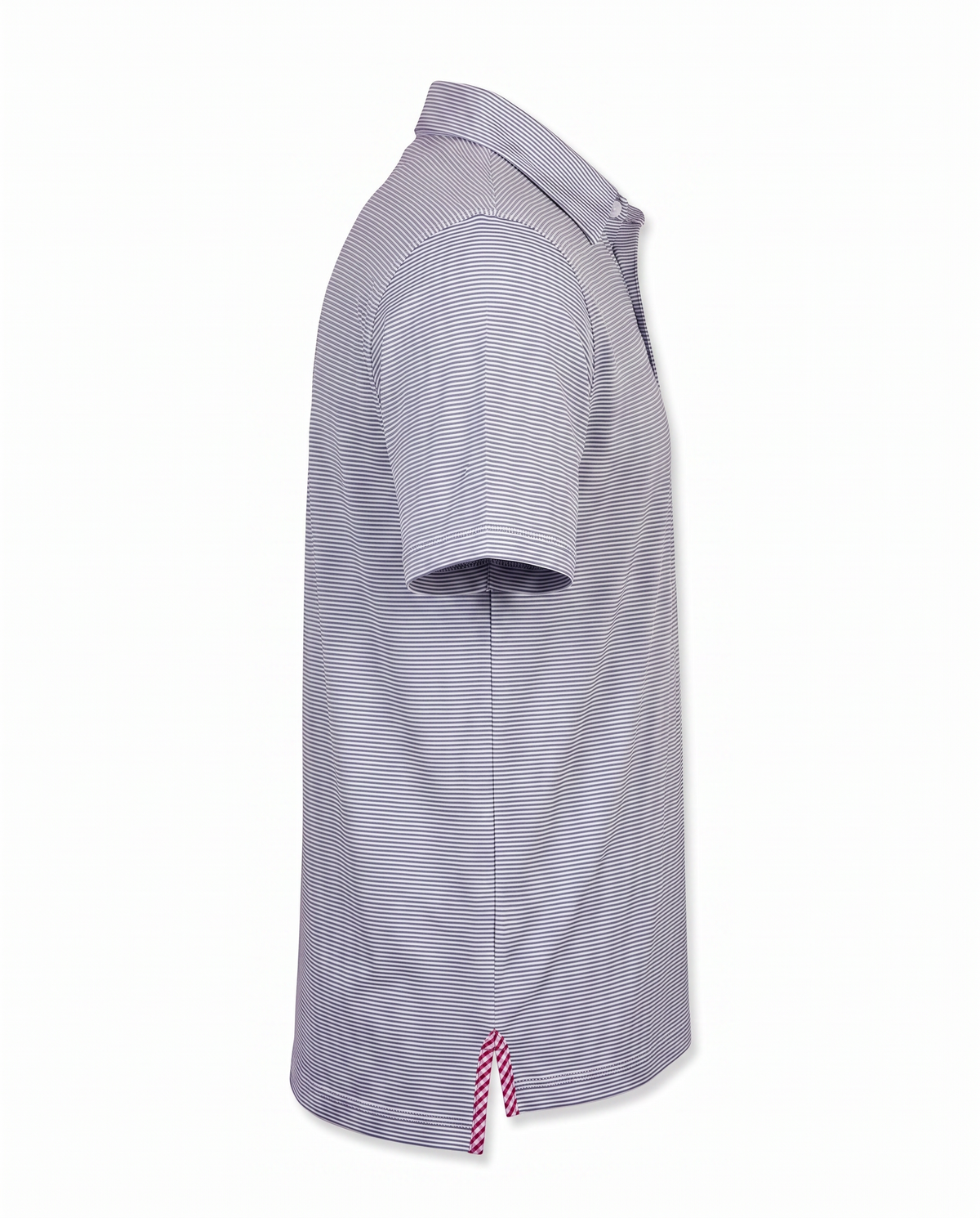 Albatross Polo Heather Regatta White Microstripe side