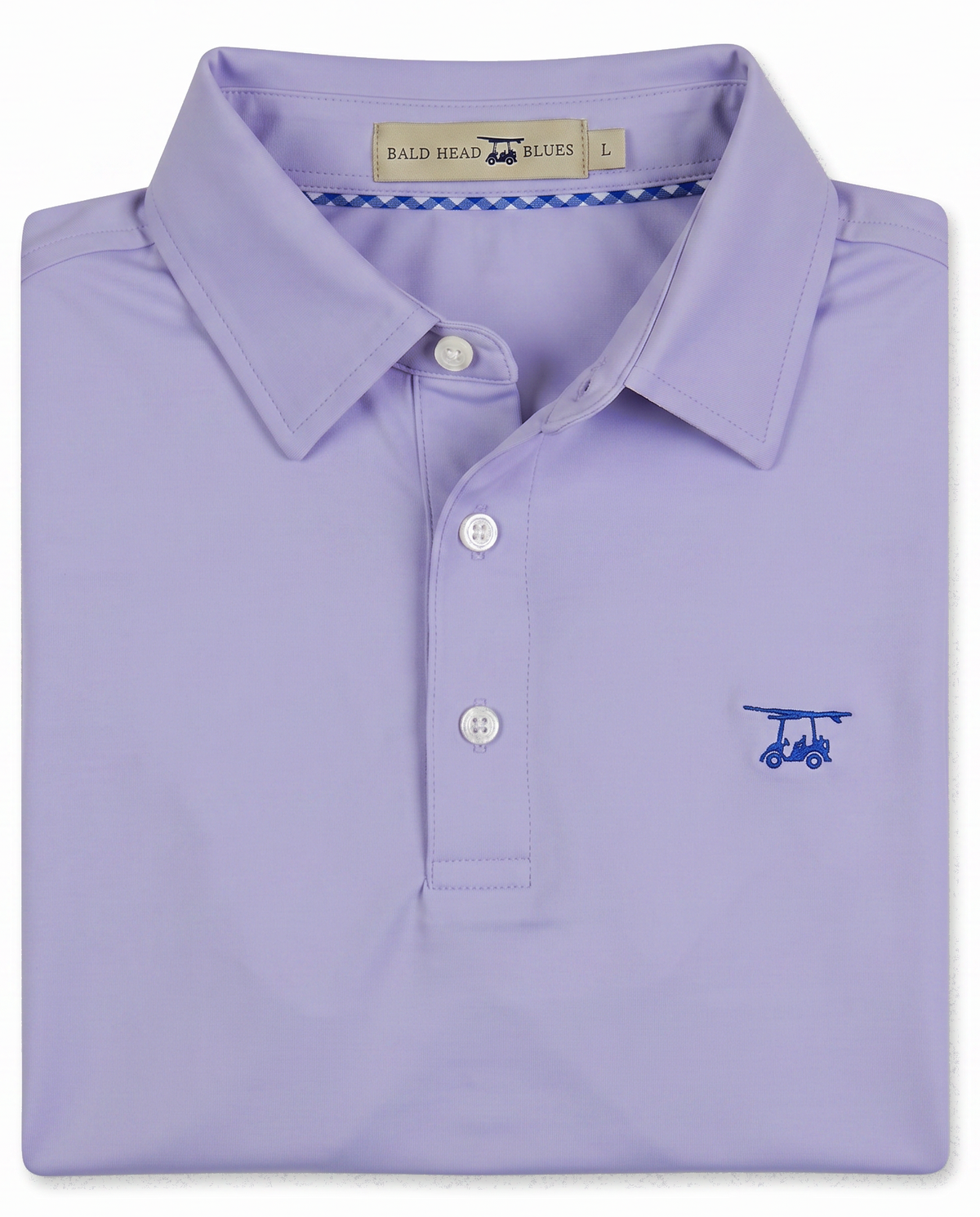 Albatross Polo Lavender folded