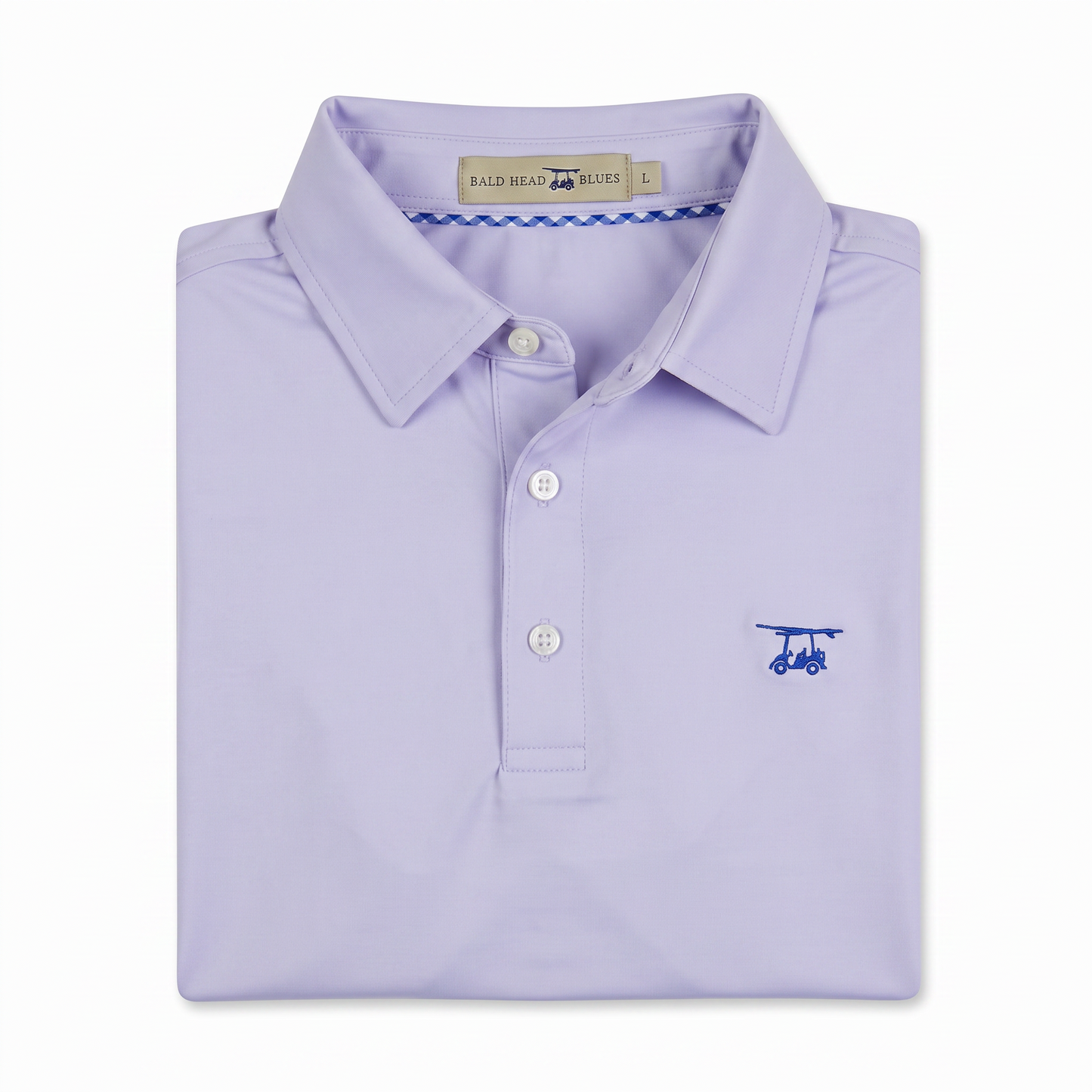 Albatross Polo Lavender folded
