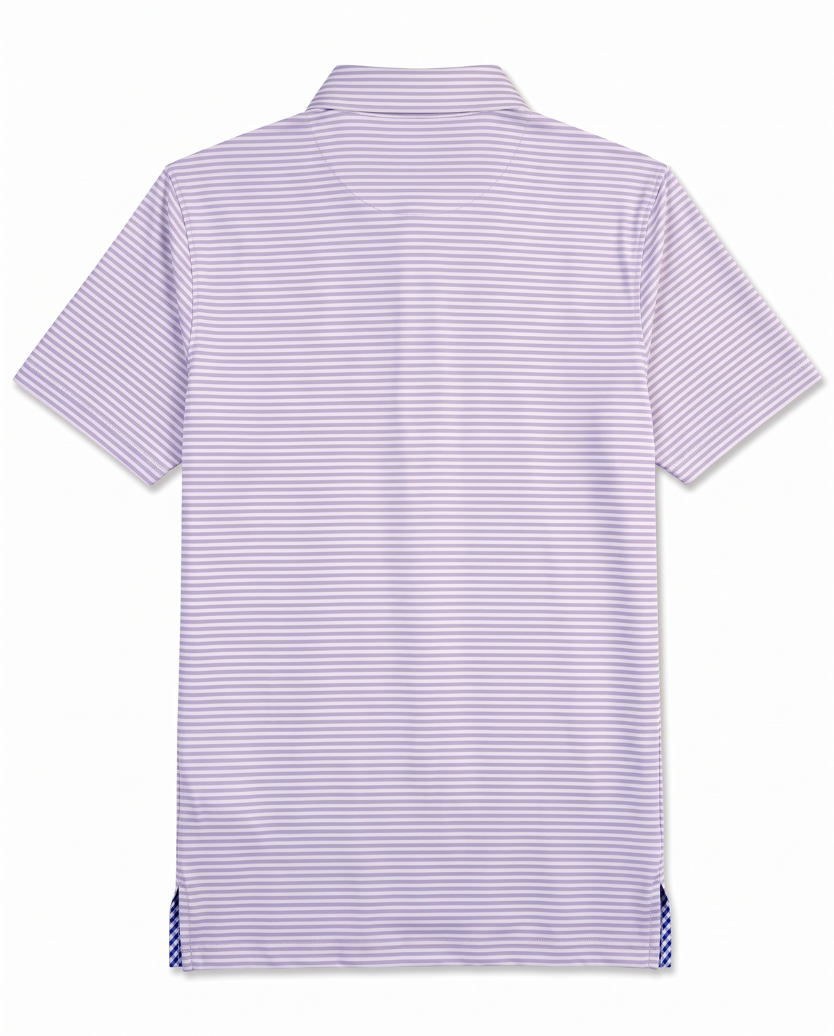 Albatross Polo Feeder Stripe - Lavender/White - Back