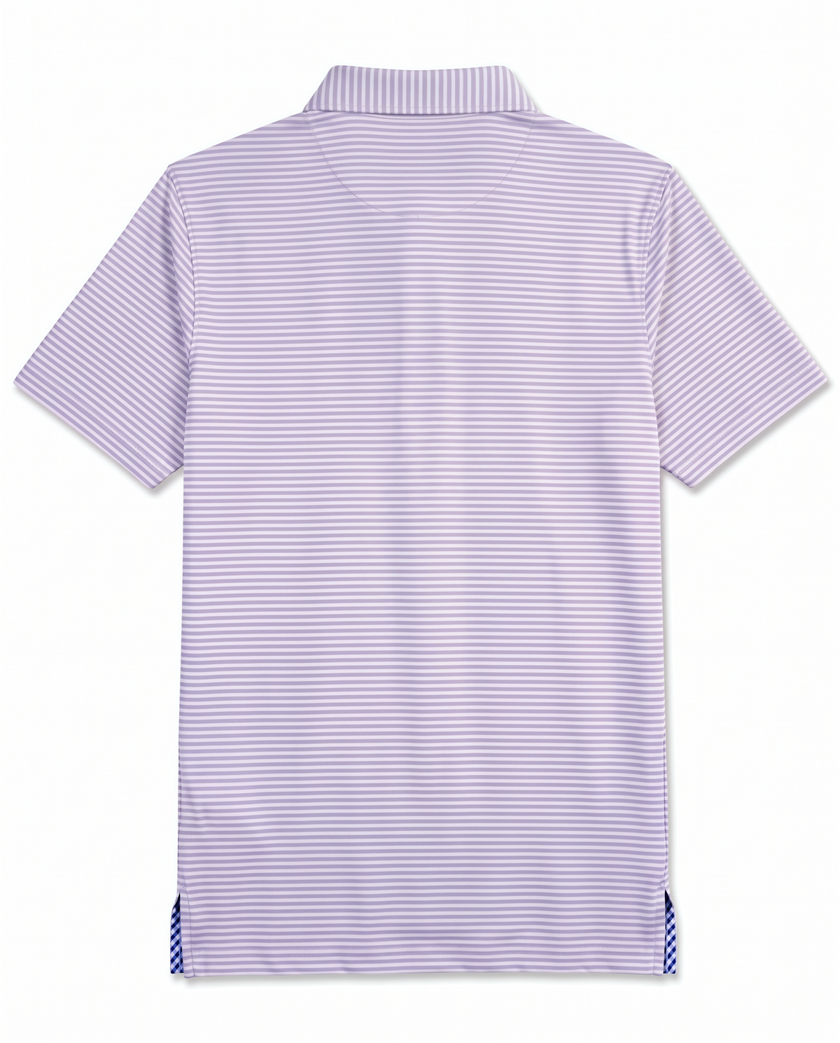 Albatross Polo Lavender/White Feeder Stripe back