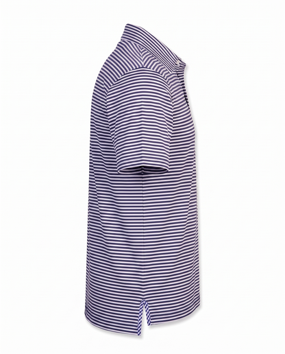 Albatross Polo Feeder Stripe - Medieval/White - Side