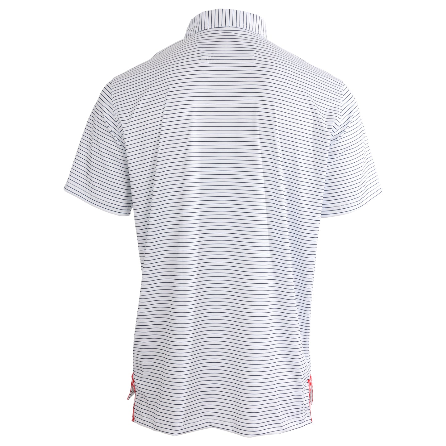 Albatross Polo - Medieval / White Pinstripe