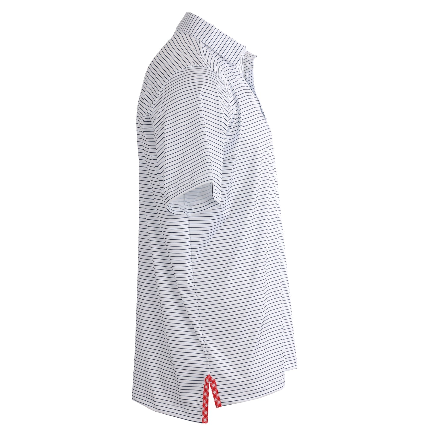 Albatross Polo - Medieval / White Pinstripe