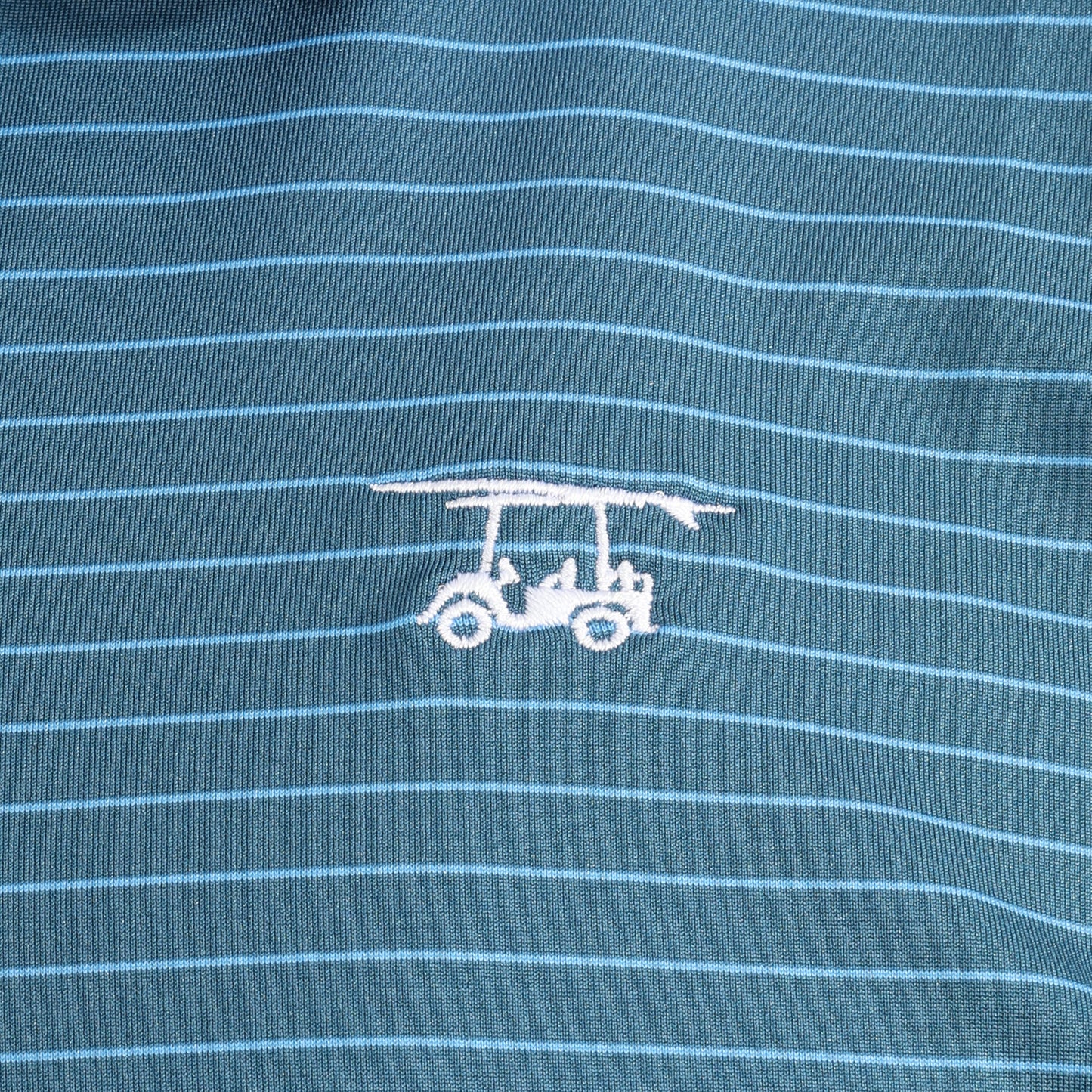 Albatross Polo Azure / Ocean Depth Pinstripe