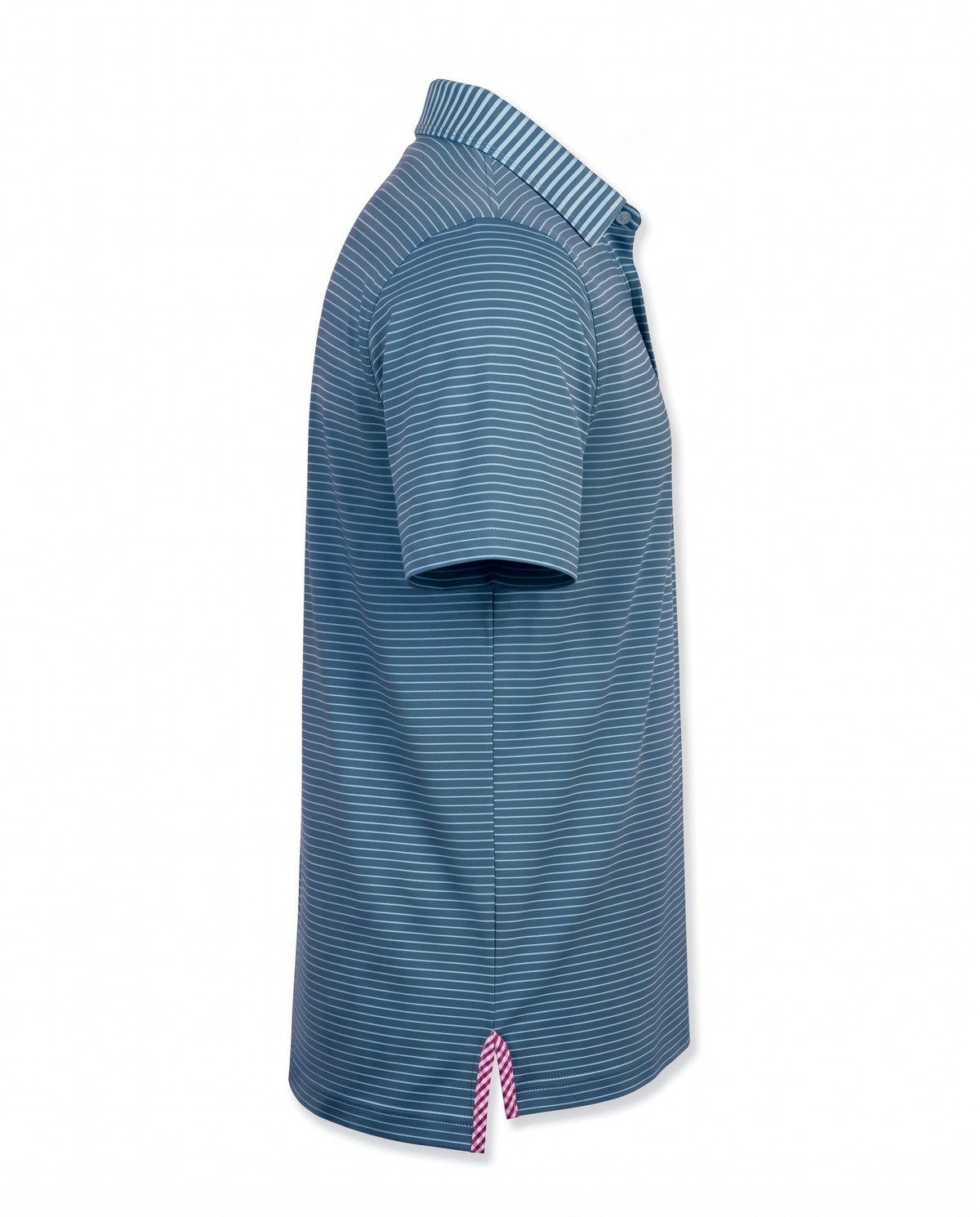 Albatross Polo Azure/Ocean Depths Pinstripe side
