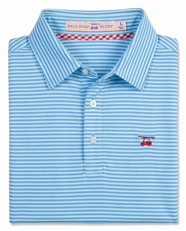 Albatross Polo Aruba/Regatta Feeder Stripe folded