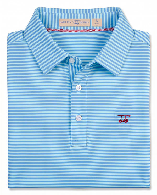 Albatross Polo Aruba/Regatta Feeder Stripe folded