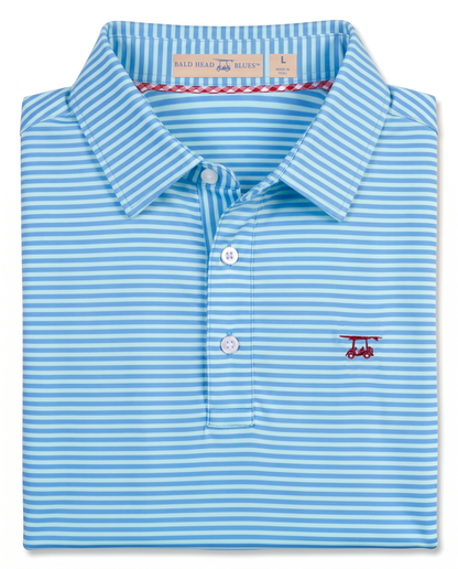 Albatross Polo Aruba/Regatta Feeder Stripe folded