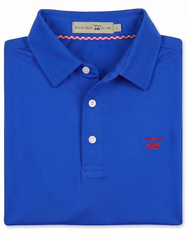 Albatross Polo Royal Blue folded