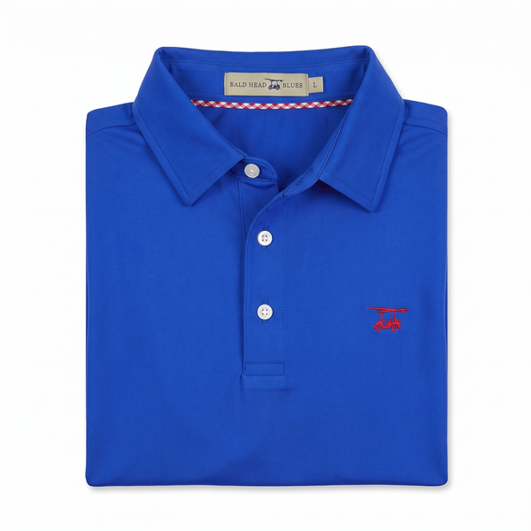 Albatross Polo Royal Blue folded