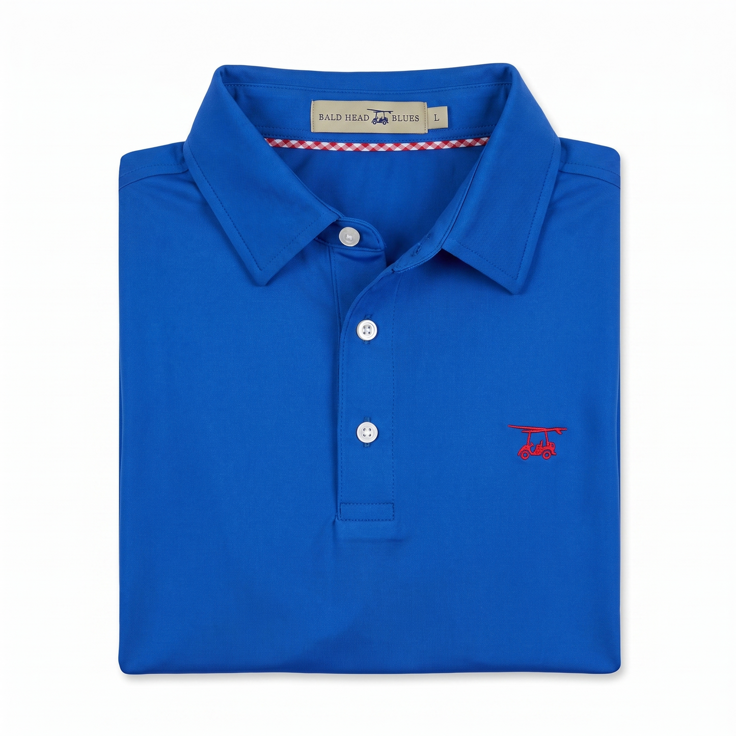 Albatross Polo Royal Blue folded