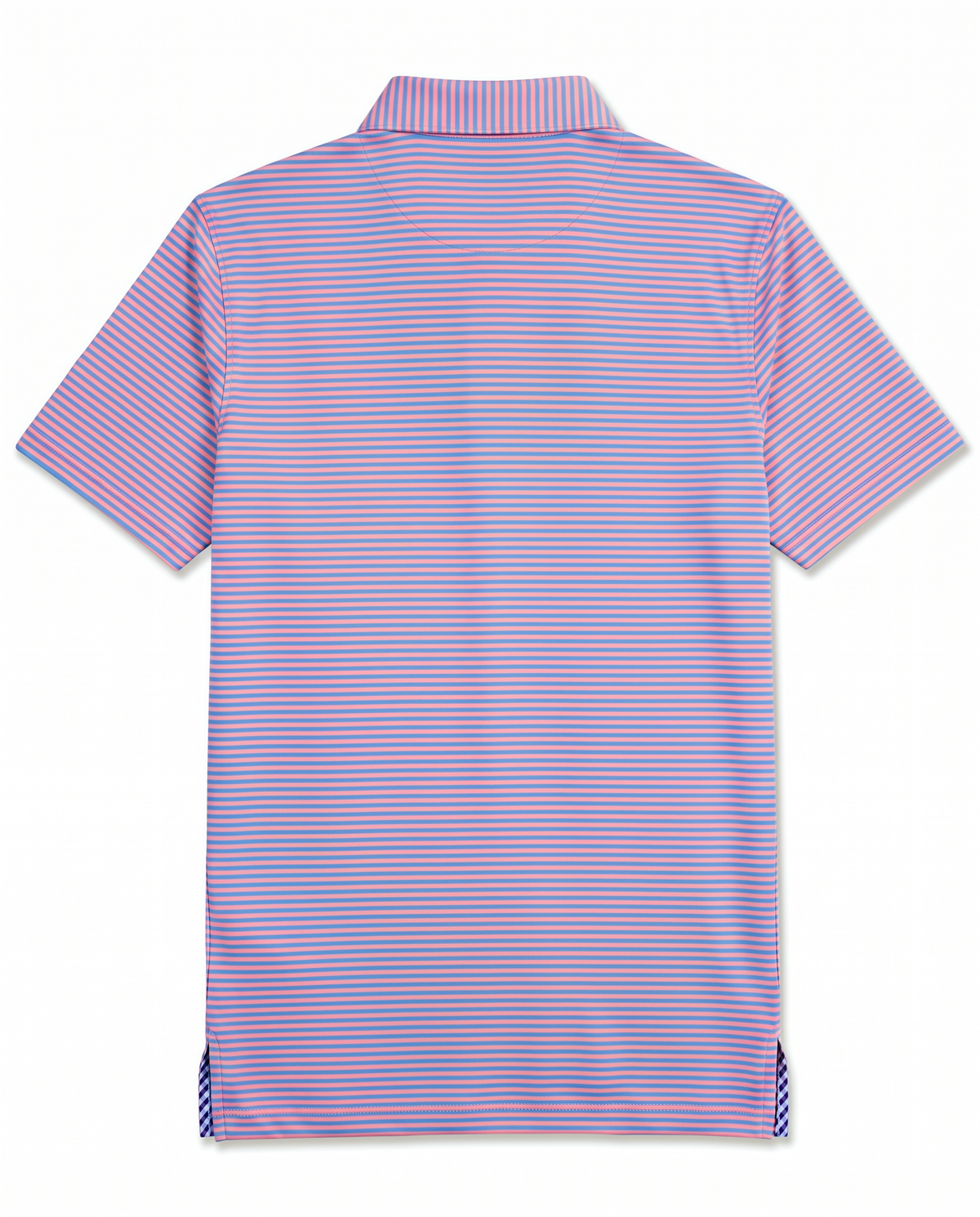 Albatross Polo Coral/Regatta Feeder Stripe back