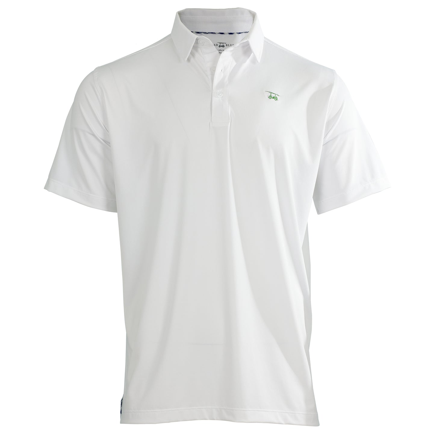 Limited Edition Shamrock Polo - White