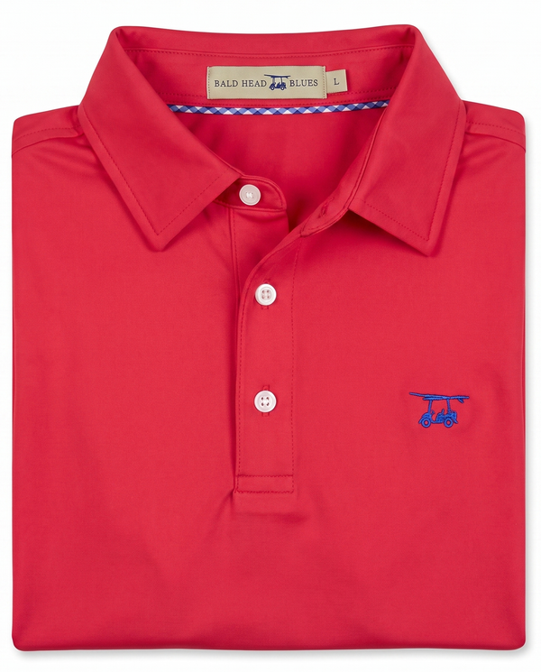 Albatross Polo Hudson Red folded