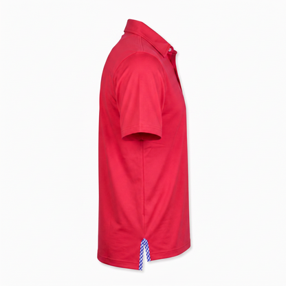 Albatross Polo Hudson Red side