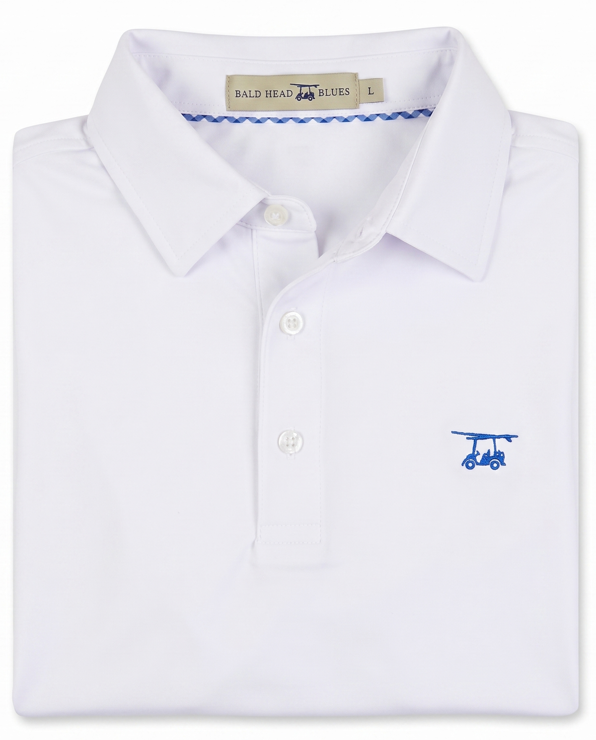 Albatross Polo White folded