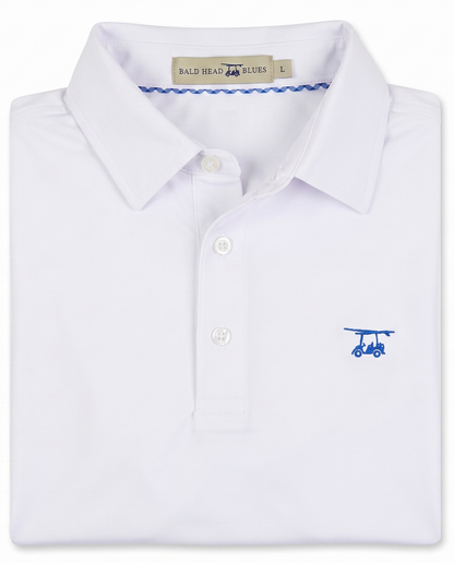 Albatross Polo White folded