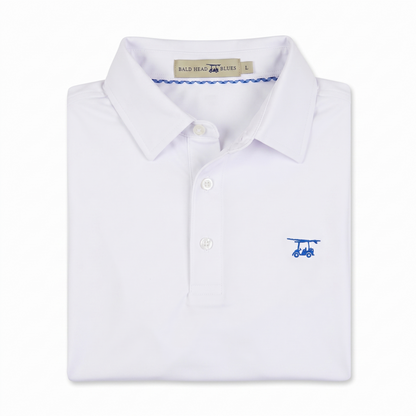 Albatross Polo White folded