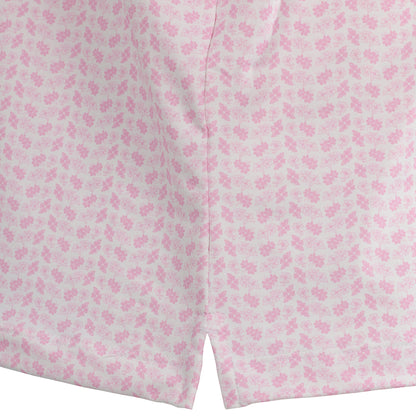 Albatross Polo - Azaleas & Dogwoods All-Over Print - Pink / White