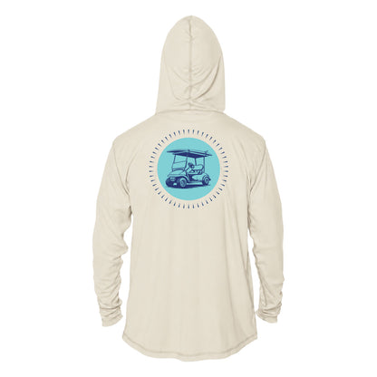 Performance Adult Hoodie Tee - Cart Burst