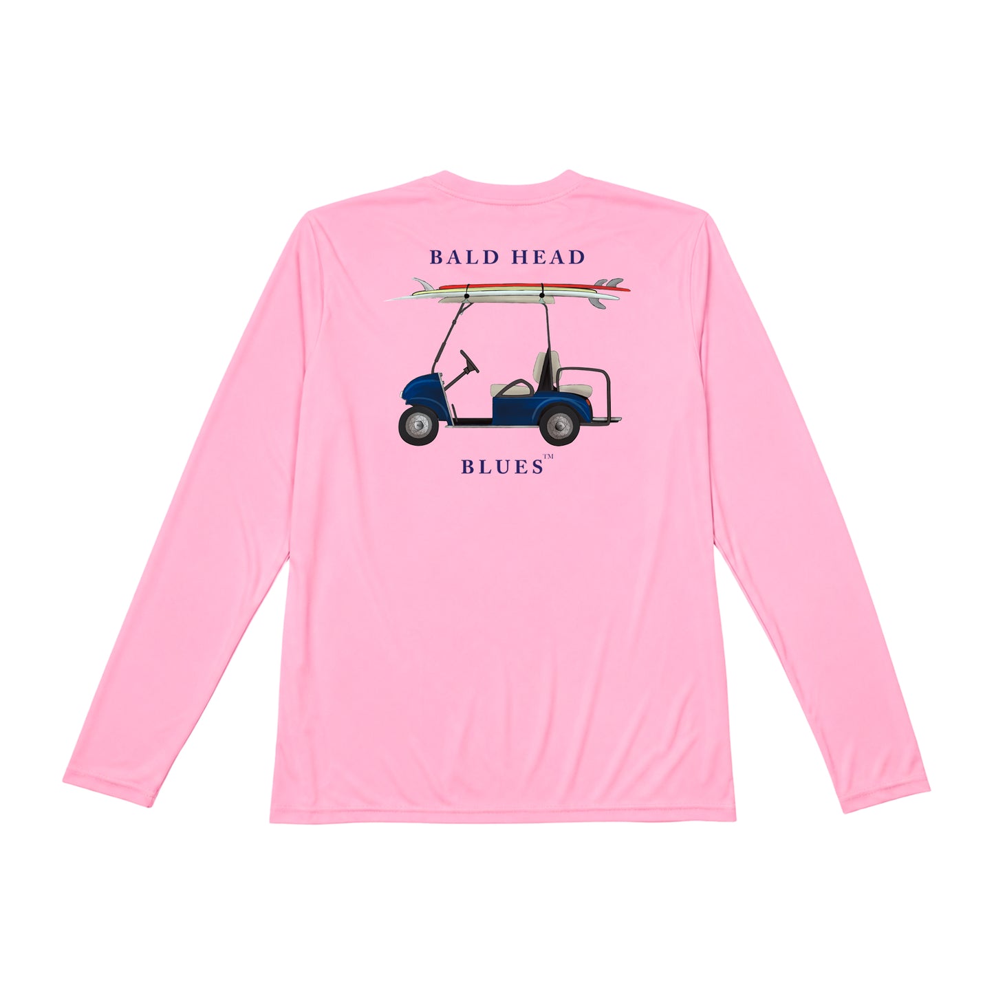 Performance Long Sleeve Golf Cart Hoodie - Pink