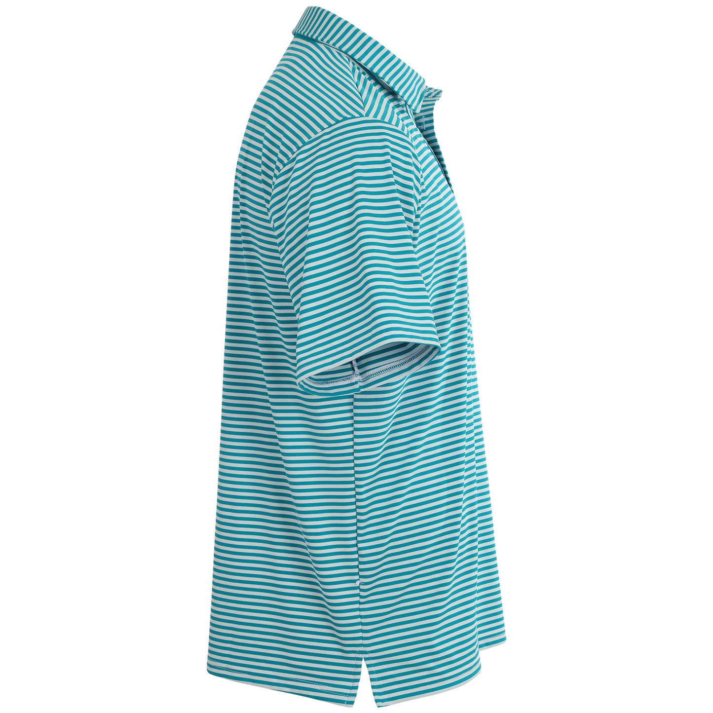 Youth First Class Polo - Lagoon / White Stripe