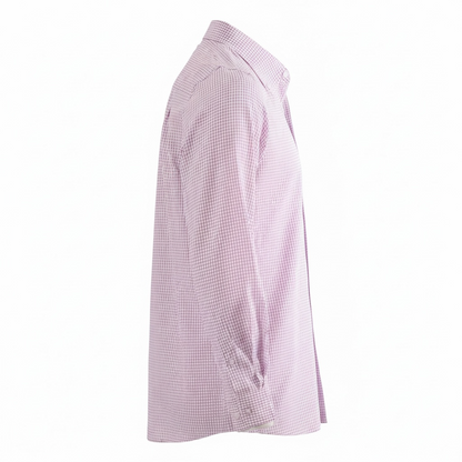 Islander Button Down - Orchid / White Check
