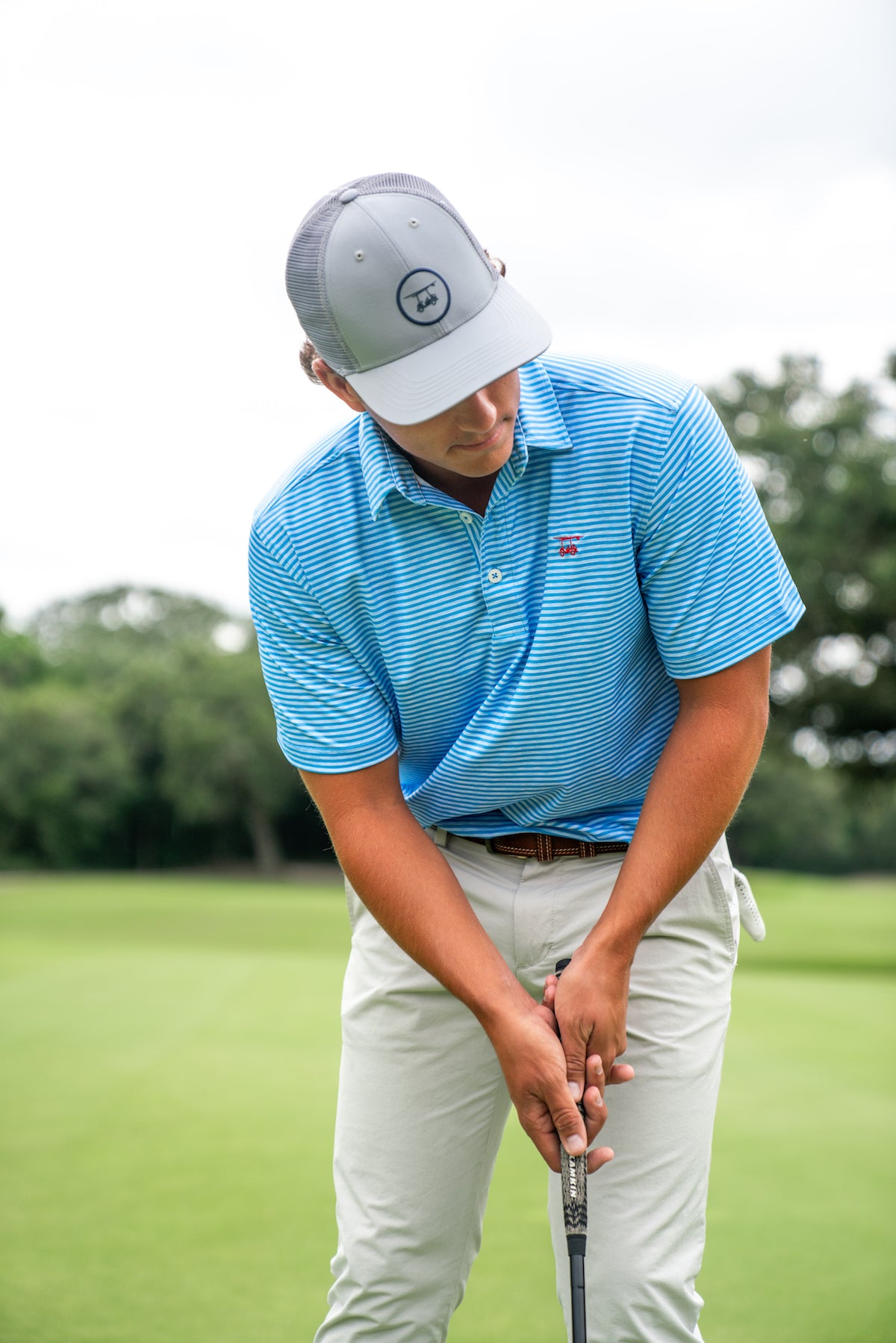 Albatross Polo - Heather Bell / Regatta Stripes