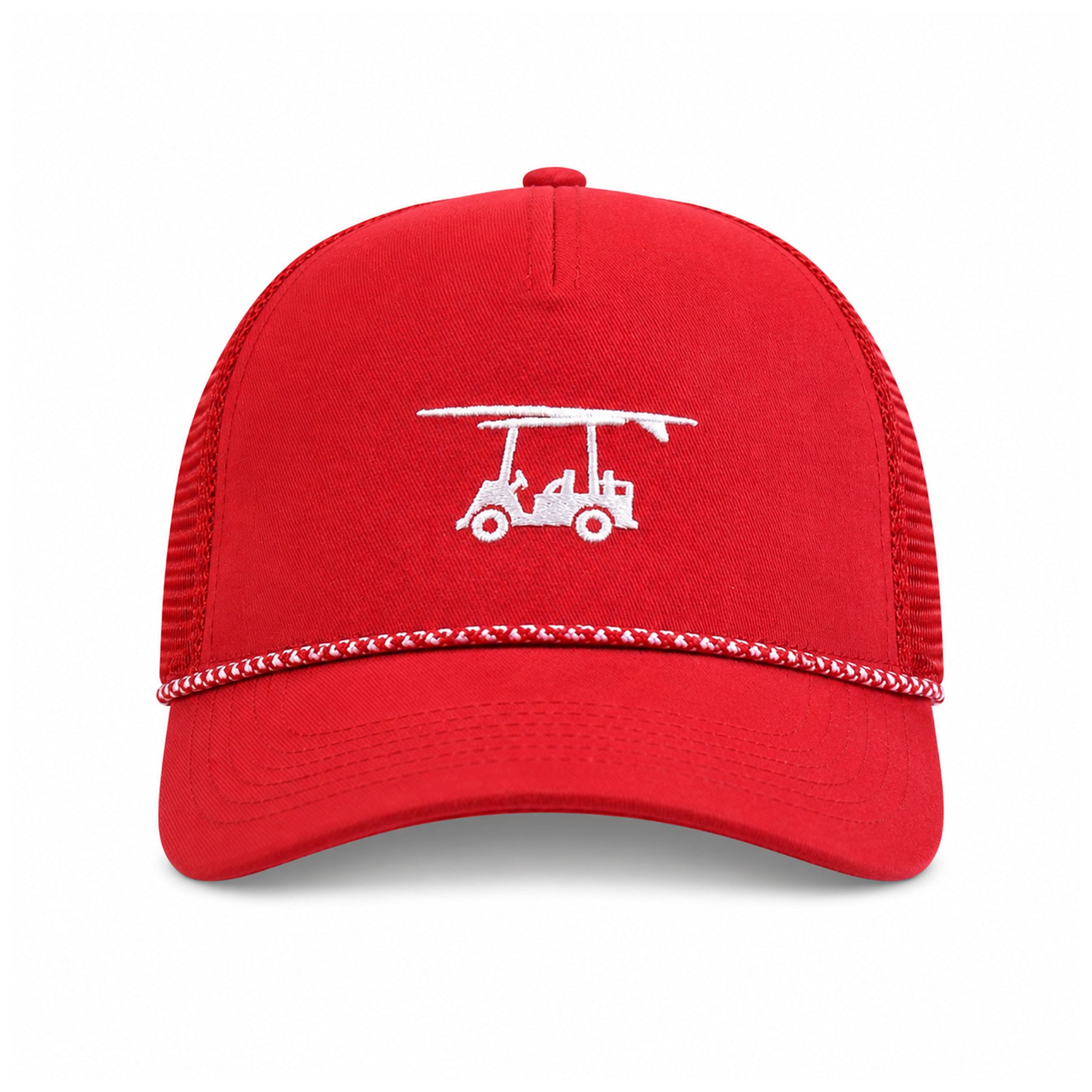 Trucker Hat Cotton Twill - Red