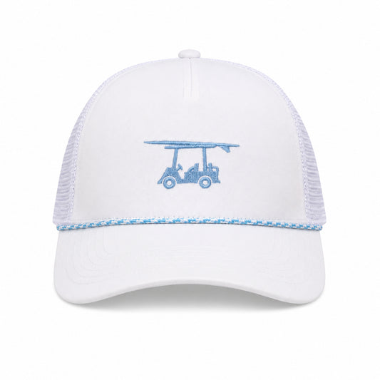 Trucker Hat Cotton Twill - White