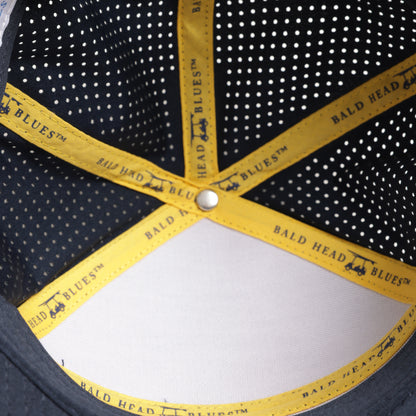 Six Panel Twill Roped Trucker Hat - Medieval