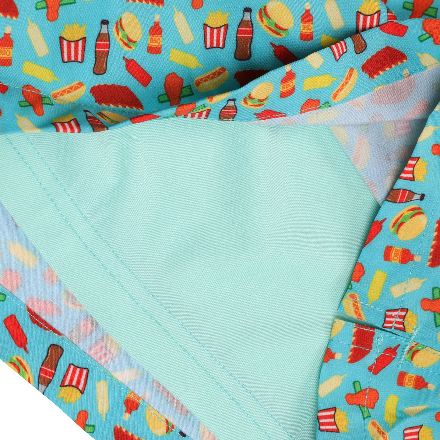 Aruba w/Cookout Print Swim Trunks