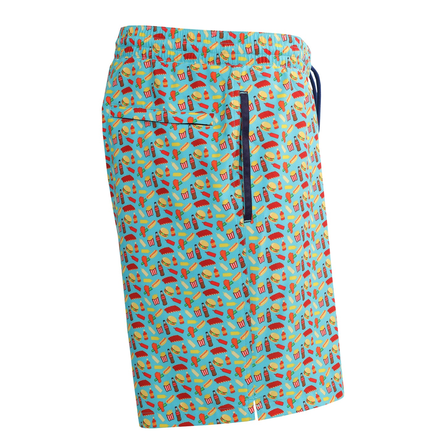 Aruba w/Cookout Print Swim Trunks