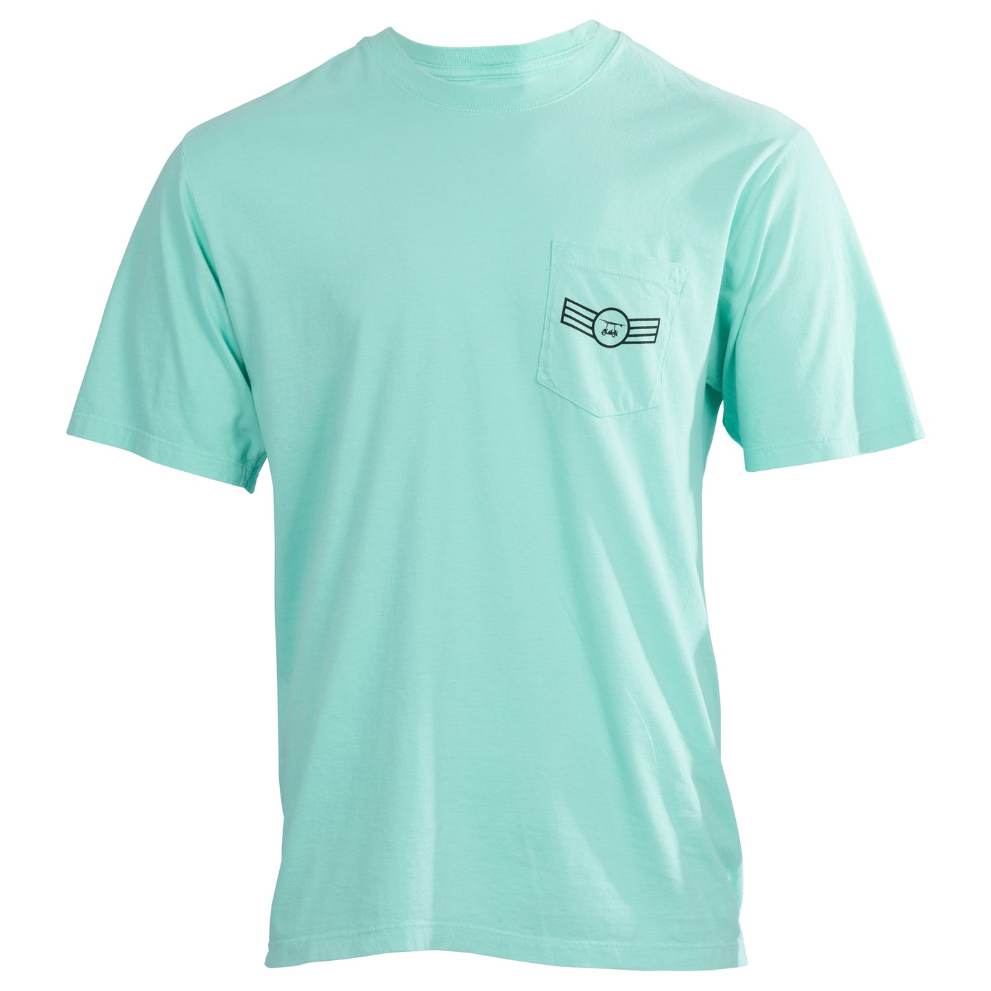 Cotton Tee - Airstrike - Seagrass