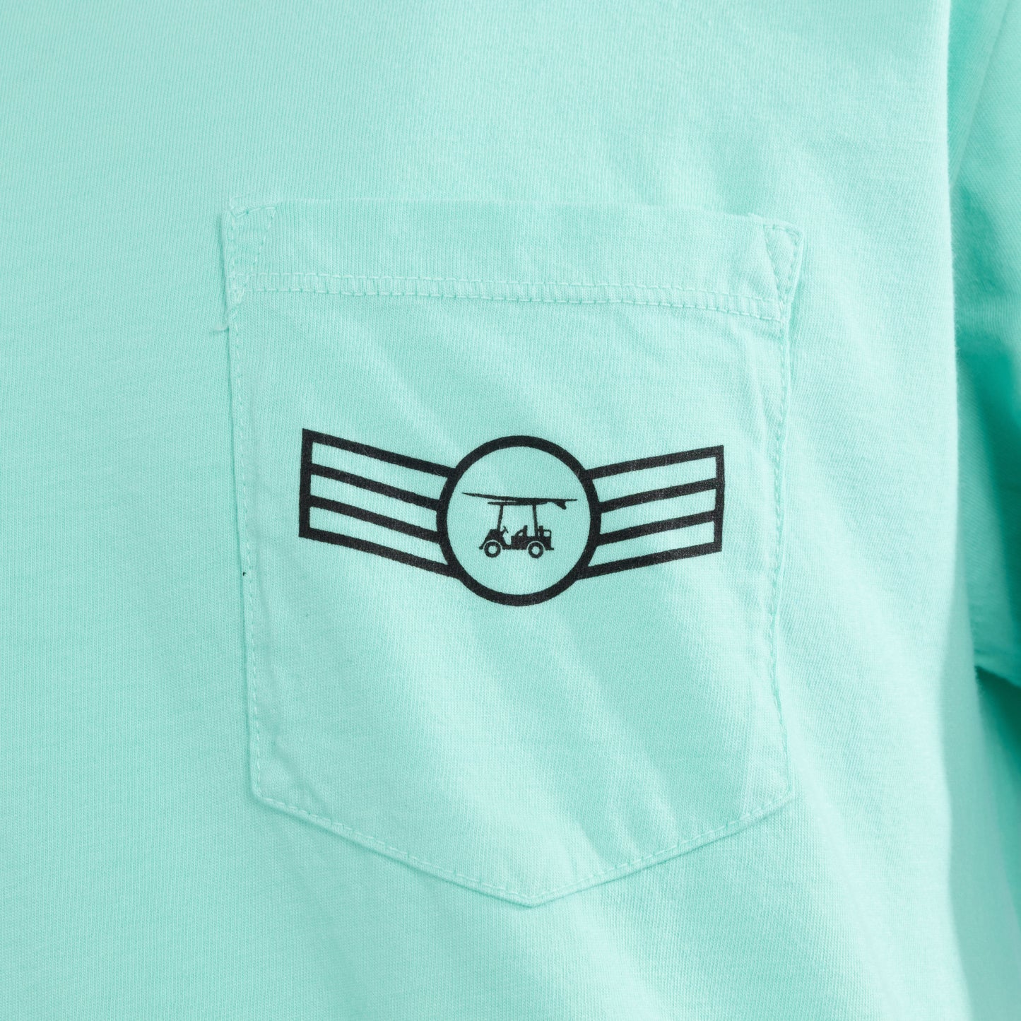 Cotton Tee - Airstrike - Seagrass