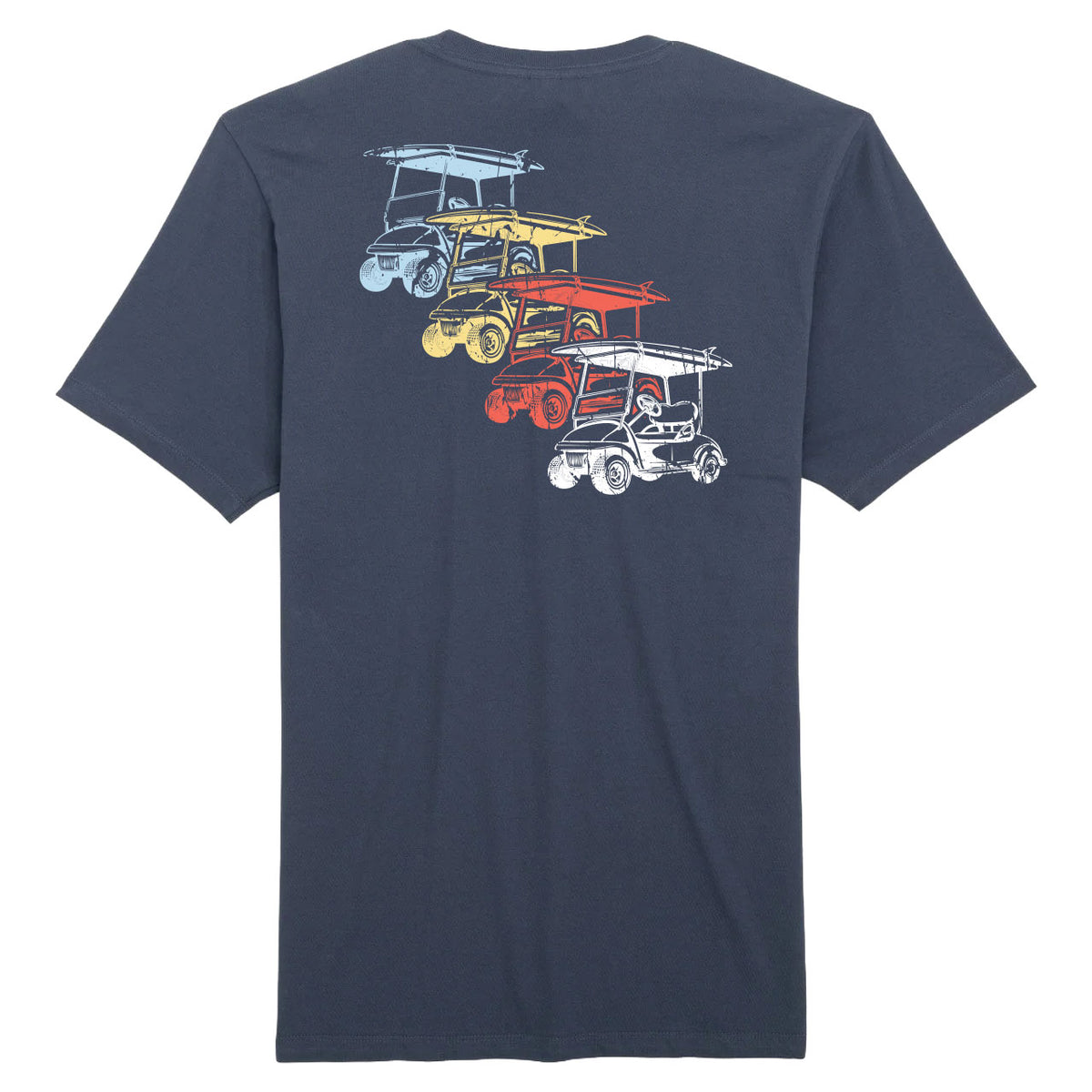 Adult Cotton Tee - Grunge Cart