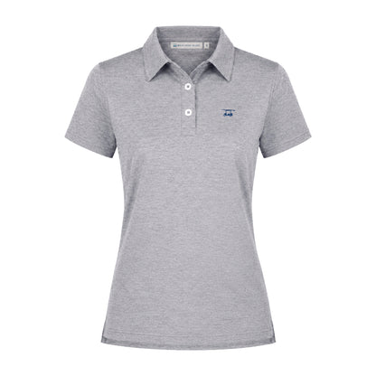 Ladies Albatross Polo - Heather Monument