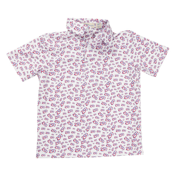 Youth Albatross Polo - 250th Anniversary All-Over Print
