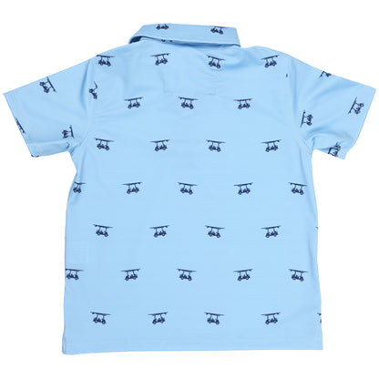 Albatross Youth Polo - Bell w/ Golf Carts